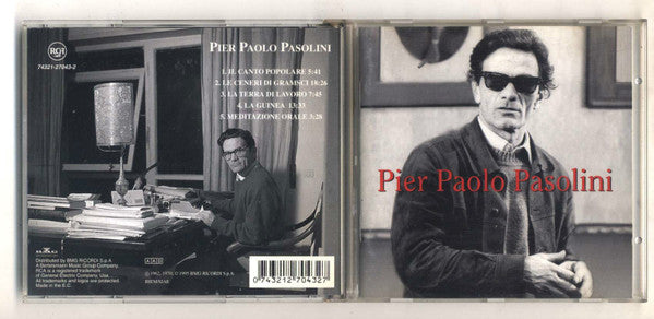 Pier Paolo Pasolini : Meditazione Orale (CD, Album)