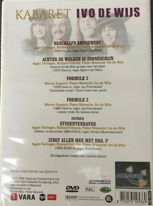Kabaret Ivo De Wijs : 1968-1980 (DVD-V, Comp)