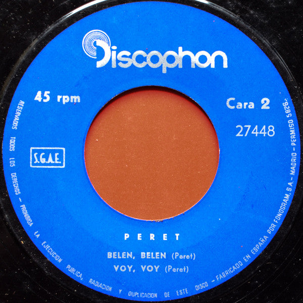 Peret : La Copa De Vino (7", EP)