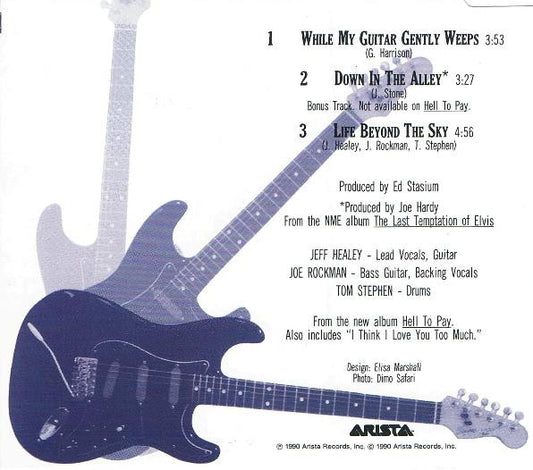 The Jeff Healey Band : While My Guitar Gently Weeps (CD, Maxi)