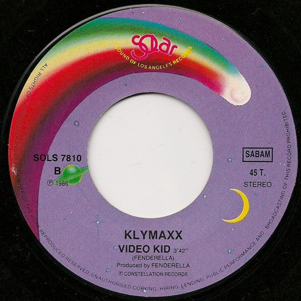 Klymaxx : I Miss You / Video Kid (7", Single)