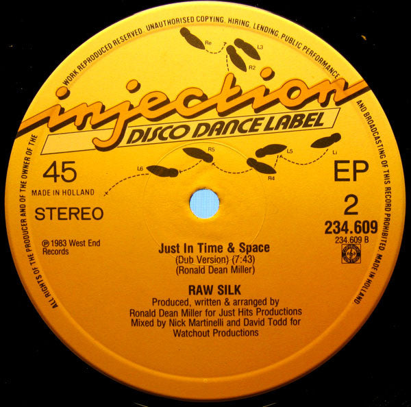Raw Silk : Just In Time (12")