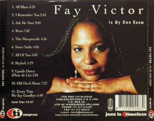 Fay Victor : In My Own Room (CD, Album)