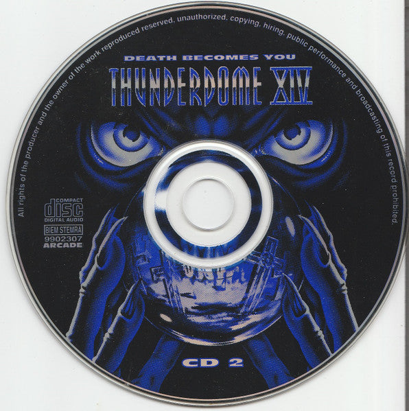 Various : Thunderdome XIV (Death Becomes You) (2xCD, Comp)