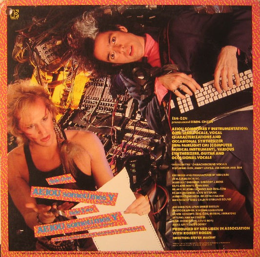 Ēbn-Ōzn : AEIOU Sometimes Y (12", Single)