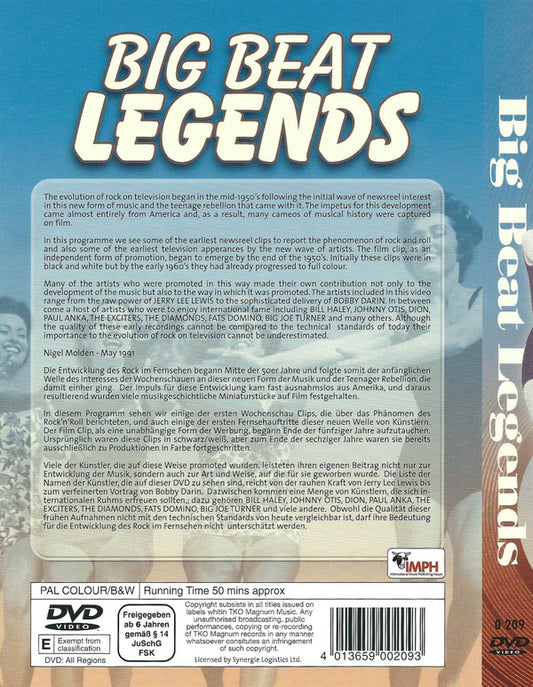 Various : Big Beat Legends (DVD-V)