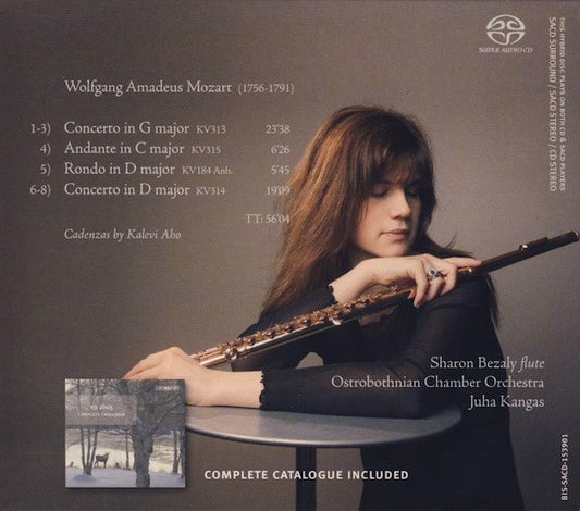 Sharon Bezaly, Wolfgang Amadeus Mozart, Ostrobothnian Chamber Orchestra • Juha Kangas : Flute Concertos • Rondo • Andante (SACD, Hybrid, Multichannel, Album)