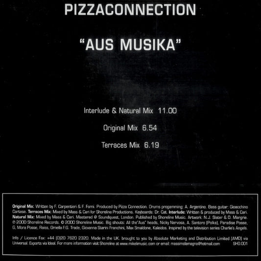 Pizza Connection : Aus Musika (12")