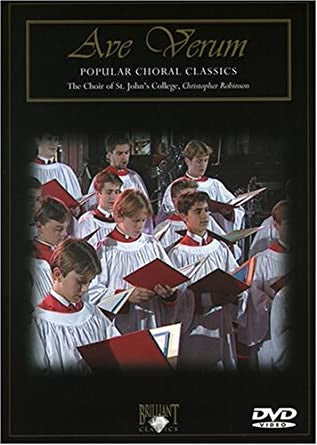 St. John's College Choir . Christopher Robinson : Ave Verum - Popular Choral Classics (DVD, Multichannel, PAL)