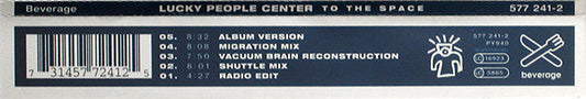 Lucky People Center : To The Space (CD, Maxi)