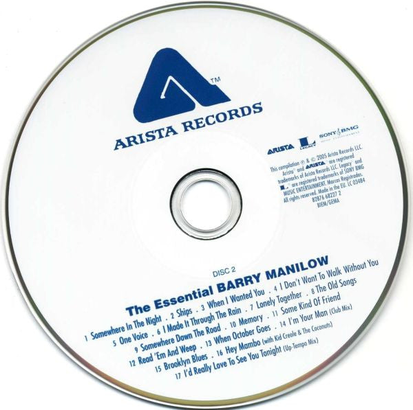 Barry Manilow : The Essential Barry Manilow (2xCD, Comp)