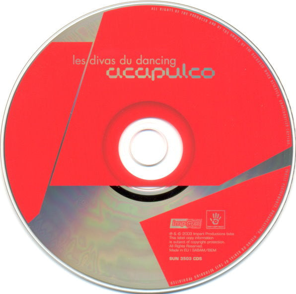 Acapulco (2) : Les Divas Du Dancing (CD, Single)