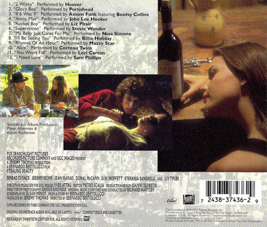 Various : Stealing Beauty (Music From The Motion Picture) (CD, Comp)