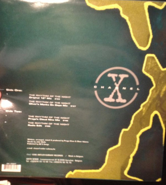 Channel X : The Rhythm Of The Night (12")
