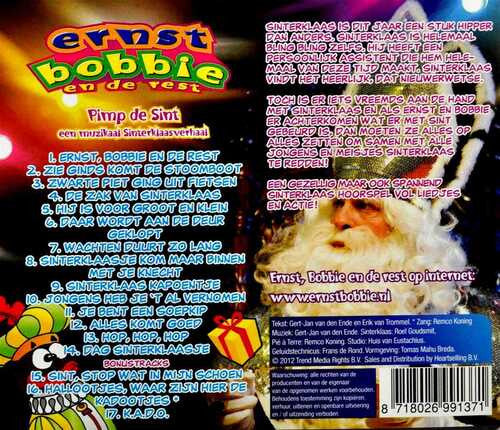 Ernst & Bobbie : Pimp De Sint - Een Muzikaal Sinterklaasverhaal (CD)