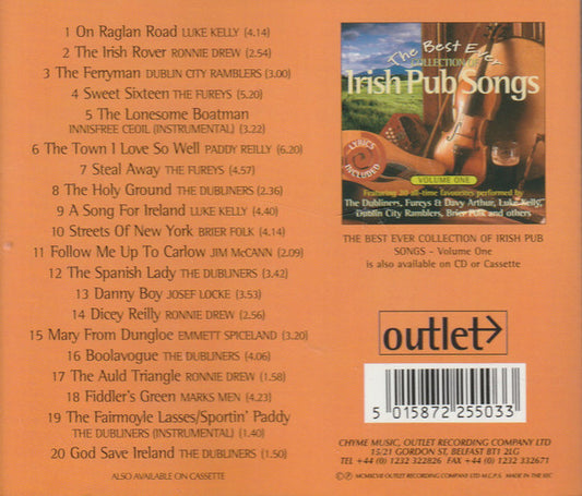 Various : The Best Ever Collection Of Irish Pub Songs - Volume 2 (CD, Comp)
