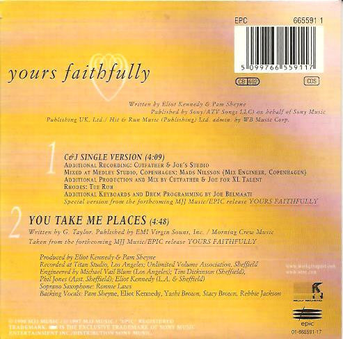 Rebbie Jackson : Yours Faithfully (CD, Single, Car)