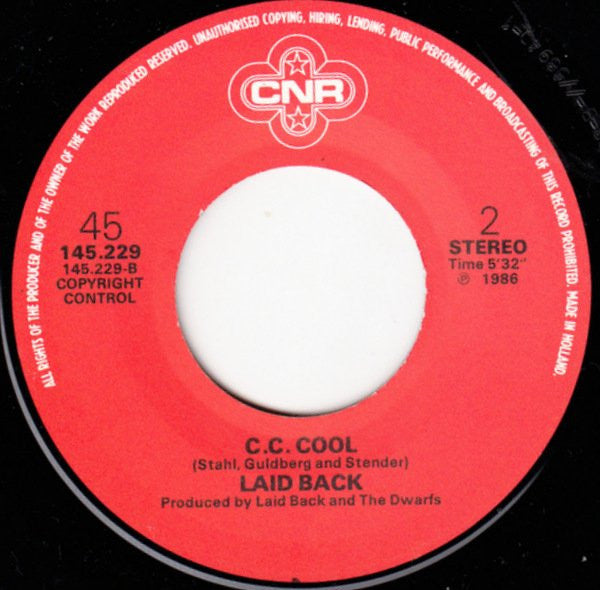 Laid Back : I'm Hooked (US Dance Mix) (7", Single)