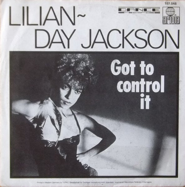 Lilian Day Jackson : Got To Control It (7", Single)
