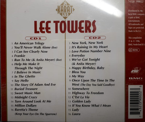 Lee Towers : 24 Karat Gold (2xCD, Comp)