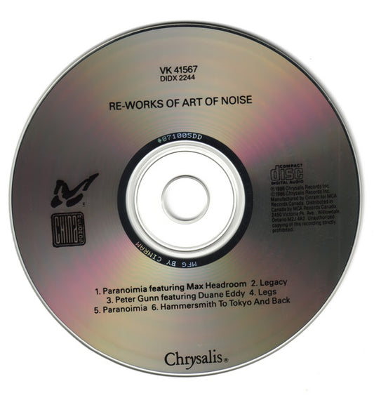 Art Of Noise* : Re-works Of Art Of Noise (CD, Comp)