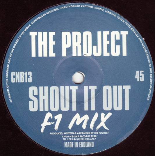The Project (2) : Shout It Out (12")
