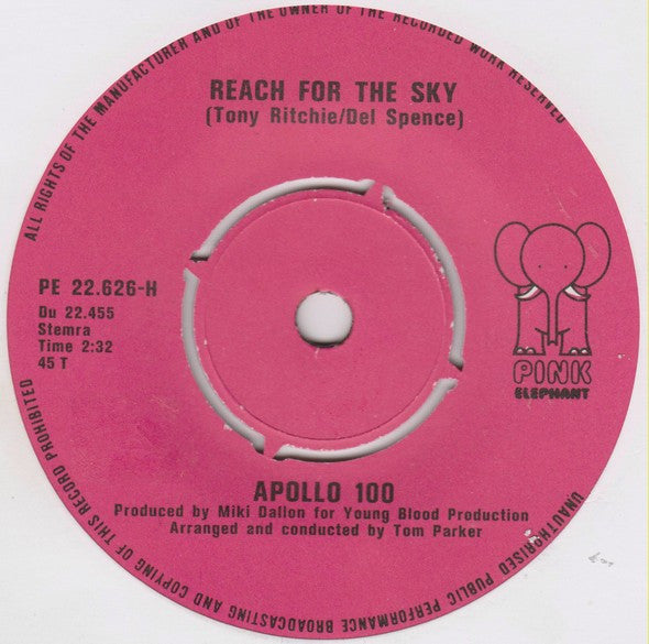 Apollo 100 : Mendelssohn 4th (7", Single)