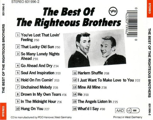 The Righteous Brothers : The Best Of (CD, Comp)