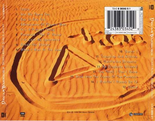 Dream Warriors : Subliminal Simulation (CD, Album)