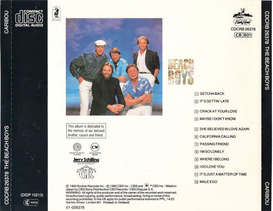 The Beach Boys : The Beach Boys (CD, Album)