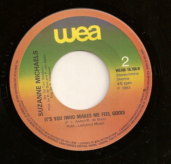 Suzanne Michaels : Mandelay (7", Single)