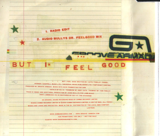 Groove Armada : But I Feel Good (CD, Single, Promo)