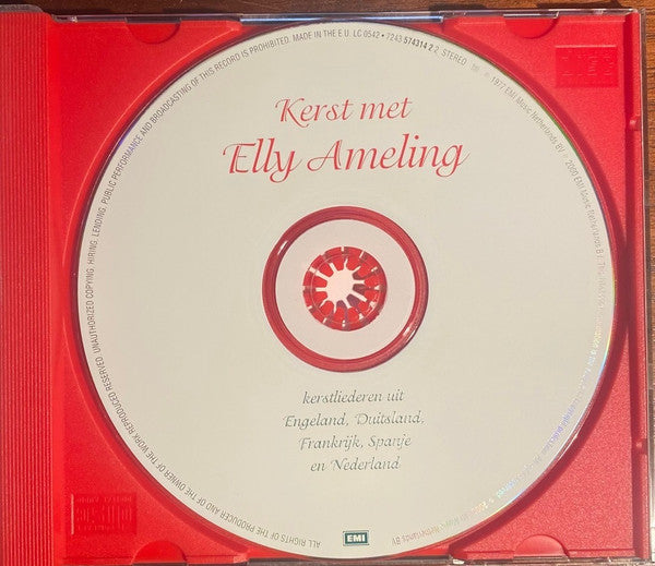 Elly Ameling : Kerst Met Elly Ameling. Kerstliederen Uit Engeland, Duitsland, Frankrijk, Spanje en Nederland (CD, Comp, RE)
