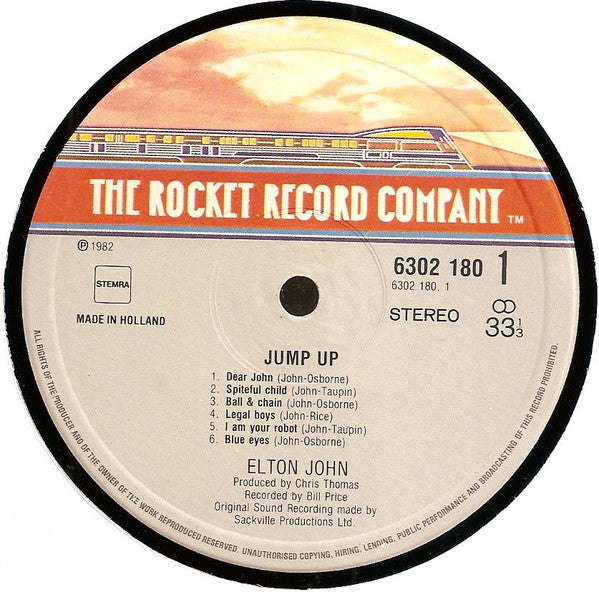 Elton John : Jump Up! (LP, Album, Gat)
