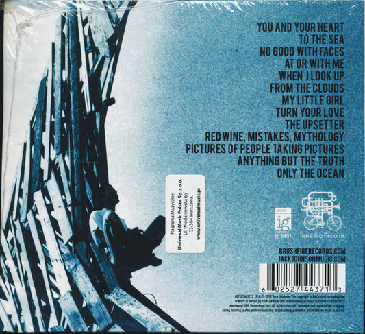 Jack Johnson : To The Sea (CD, Album, Dig)
