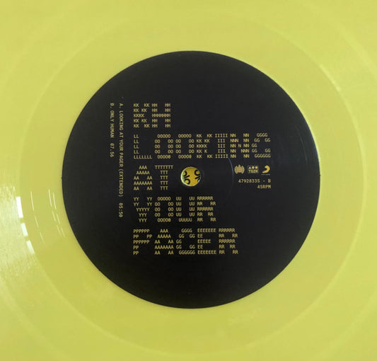 Kieran Hebden : Looking At Your Pager (12", Yel)