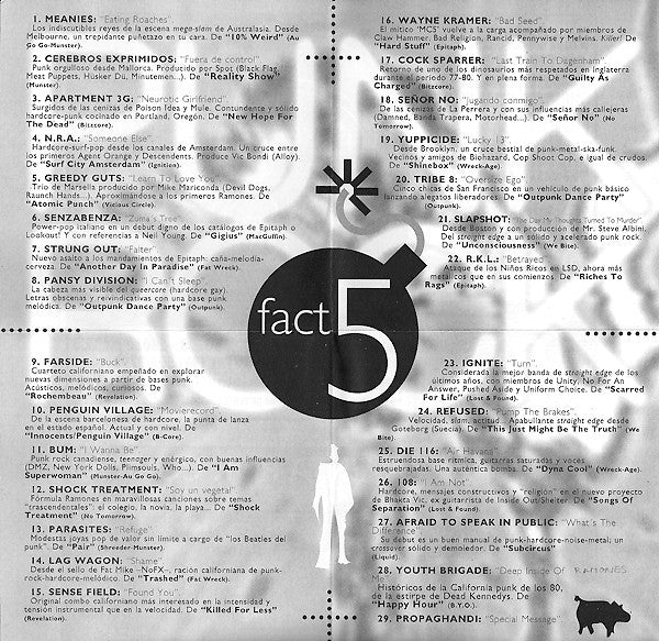 Various : Punk Rock Megaexplosión (CD, Comp, Promo)