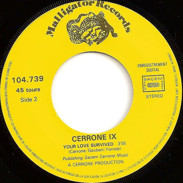 Cerrone : Freak Connection (7")