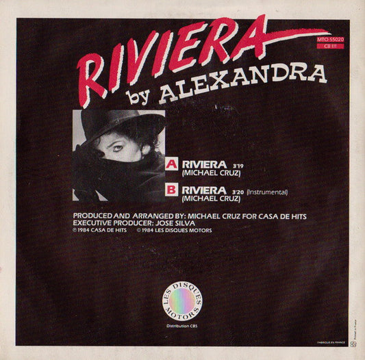 Alexandra (13) : Riviera (7", Single)