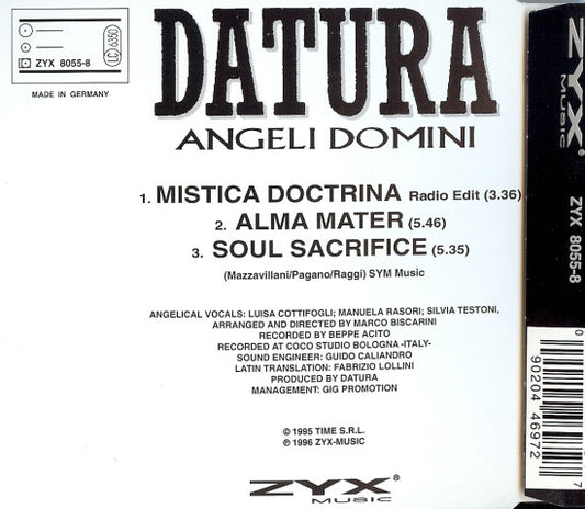 Datura : Angeli Domini (CD, Maxi)