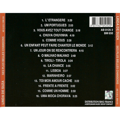 Linda De Suza : Ses Plus Belles Chansons (CD, Album)