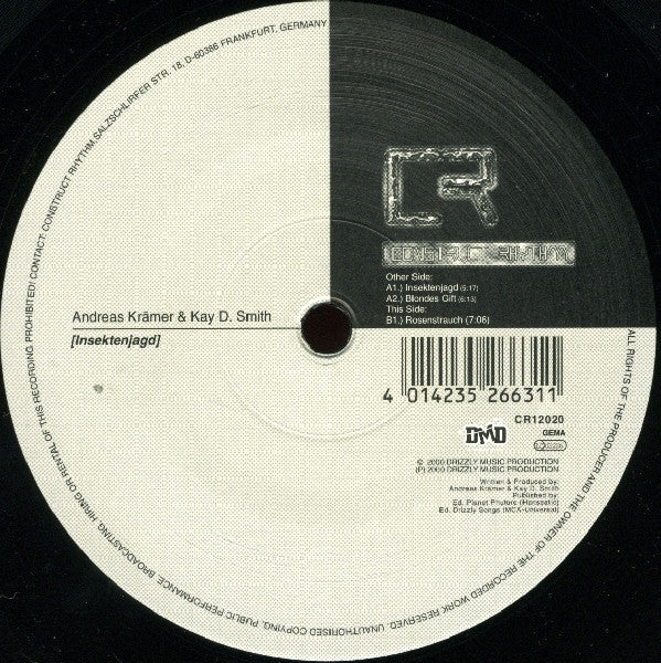 Andreas Krämer & Kay D. Smith : Insektenjagd (12")