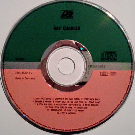 Ray Charles : Ray Charles (CD, Album, RE)