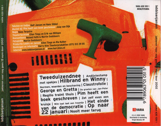 Lebbis En Jansen : Jakkeren Voor Nog Geen 15 Euro Door 2002 (CD, Album)