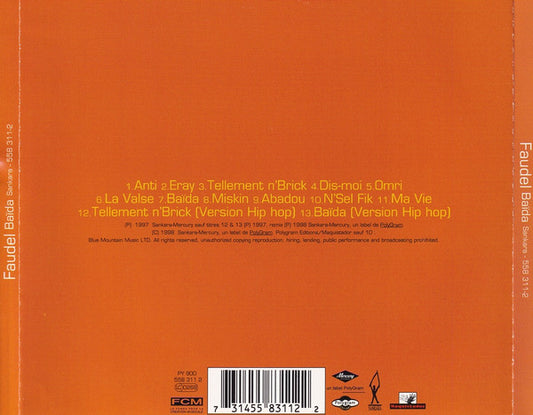 Faudel : Baïda (CD, Album)