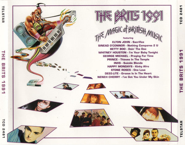 Various : The Brits 1991 (The Magic Of British Music) (2xCD, Comp, PDO)