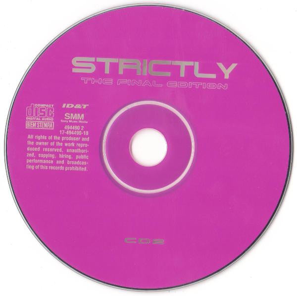 Various : Strictly - The Final Edition (2xCD, Mixed)