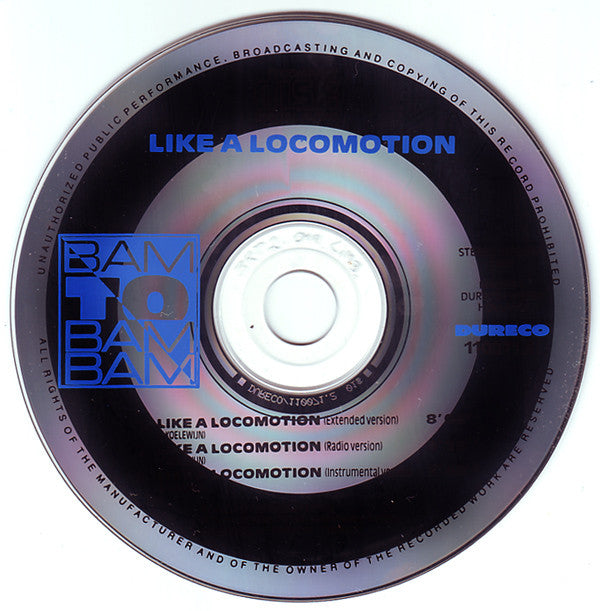 Bam To Bam Bam : Like A Locomotion (CD, Maxi)