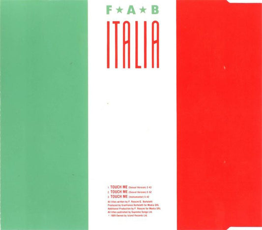 49ers : Touch Me (Sexual Version) (CD, Maxi)