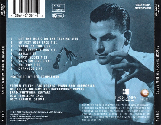 Aerosmith : Done With Mirrors (CD, Album)